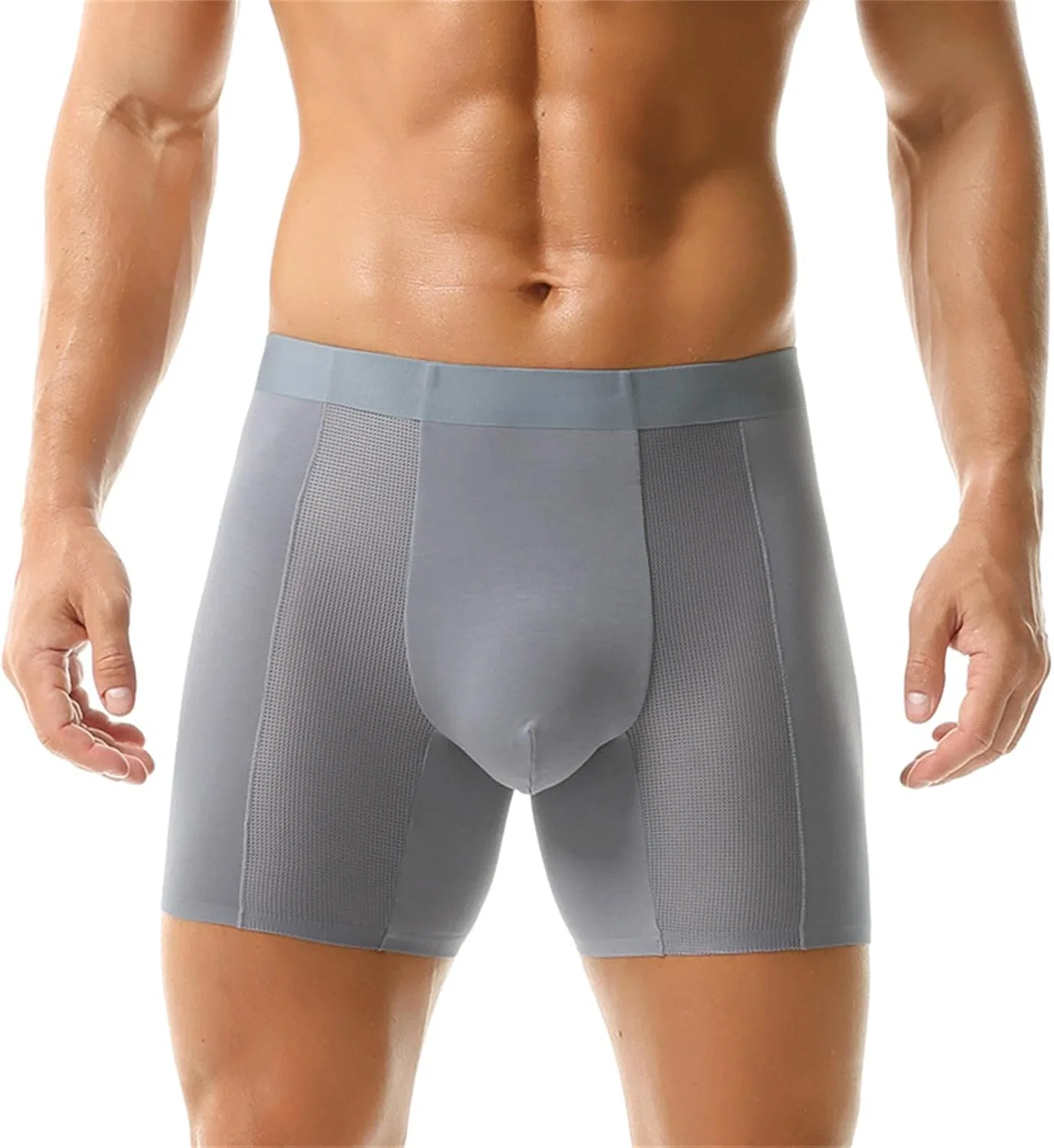 Боксеры дышащие Mesh, Light Gray