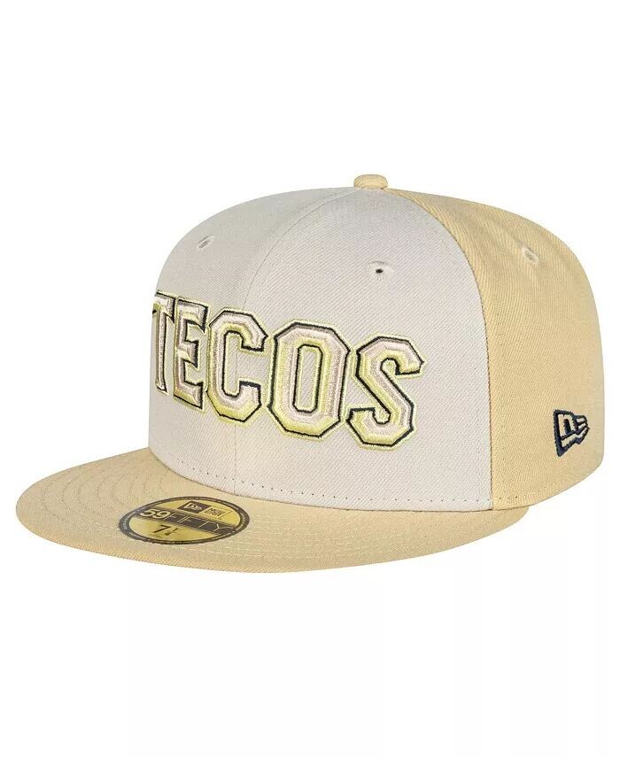 

Мужская шляпа цвета хаки/коричневого Tecolotes Laredos Mexico League On Field 59FIFTY New Era, коричневый