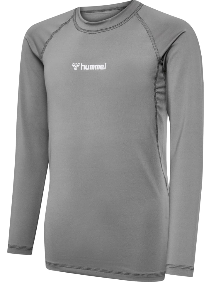 Футболка Hummel Hmlbl Football Kids в цвете STEEL GREY Hummel — фото 4