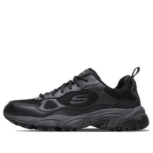 

Кроссовки stamina running shoes 'all black' Skechers, черный