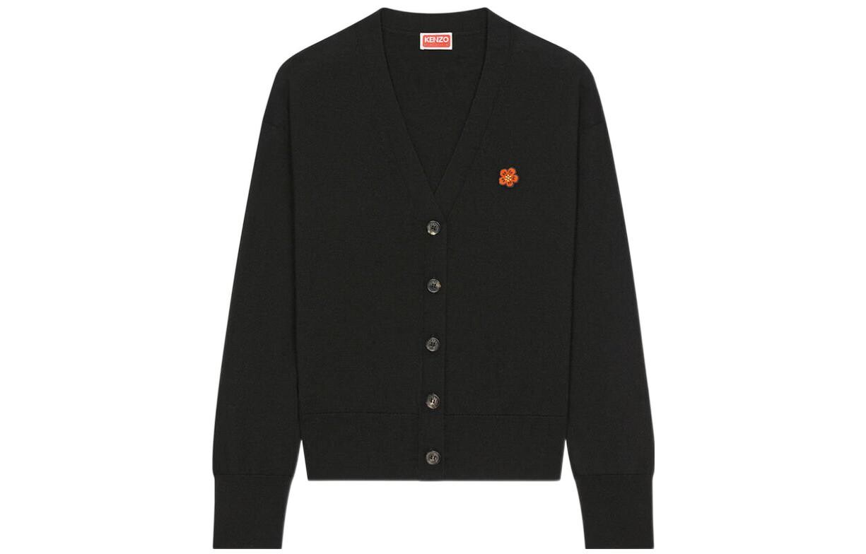 

Кардиган женский Kenzo Boke Flower Embroidered, черный
