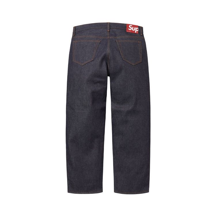 Джинсы Supreme Rigid Loose Fit Selvedge Jean, Rigid Indigo — фото 2