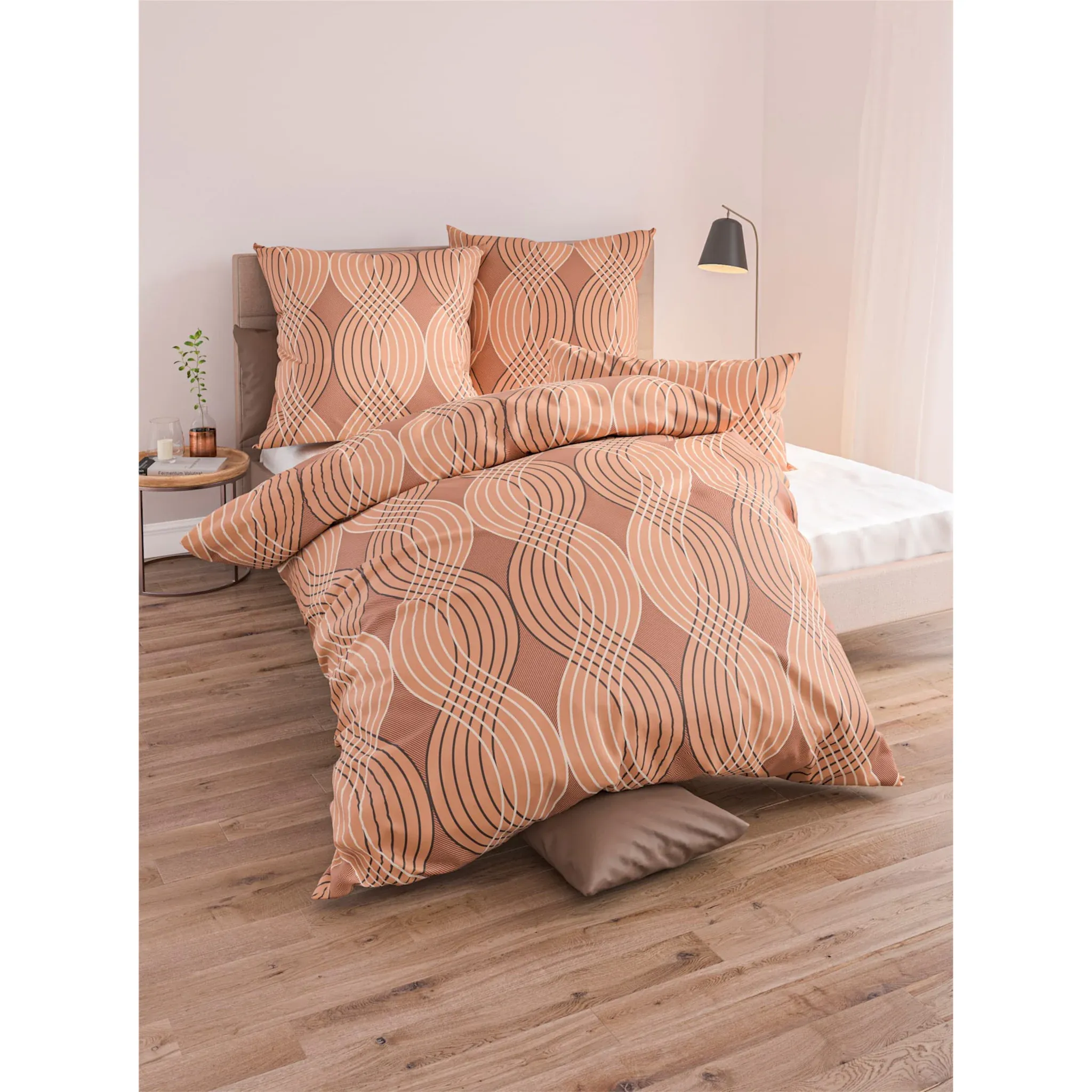 

Постельное белье Dormisette, (2 шт.), цвет apricot-bedruckt