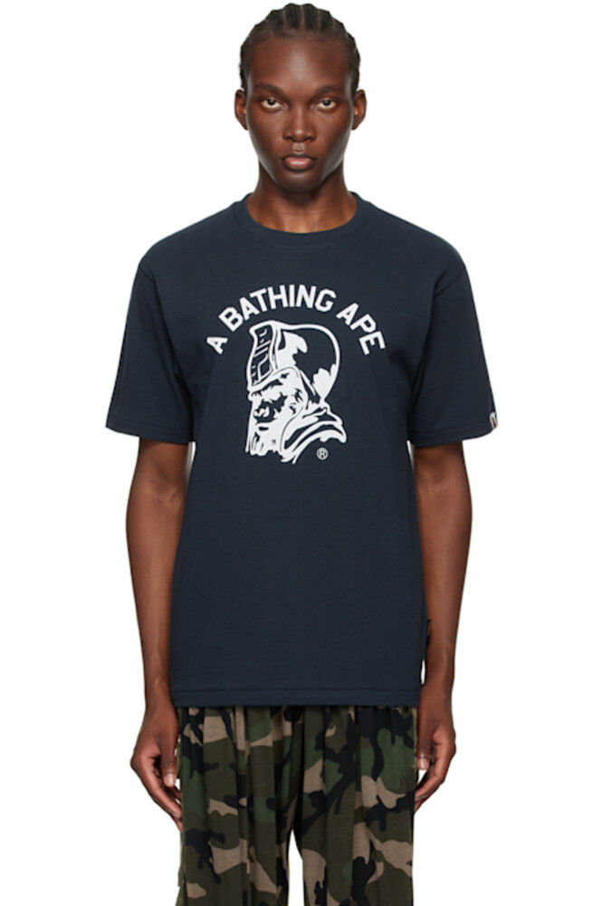 

Футболка с графическим принтом Navy Archive BAPE