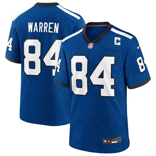 

Мужская футболка Tyler Warren Heather Royal Indianapolis Colts Alternate 2 Indiana Nights Nike