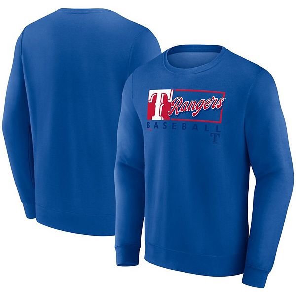 

Мужской свитшот с капюшоном Royal Texas Rangers Focus Fleece Fanatics
