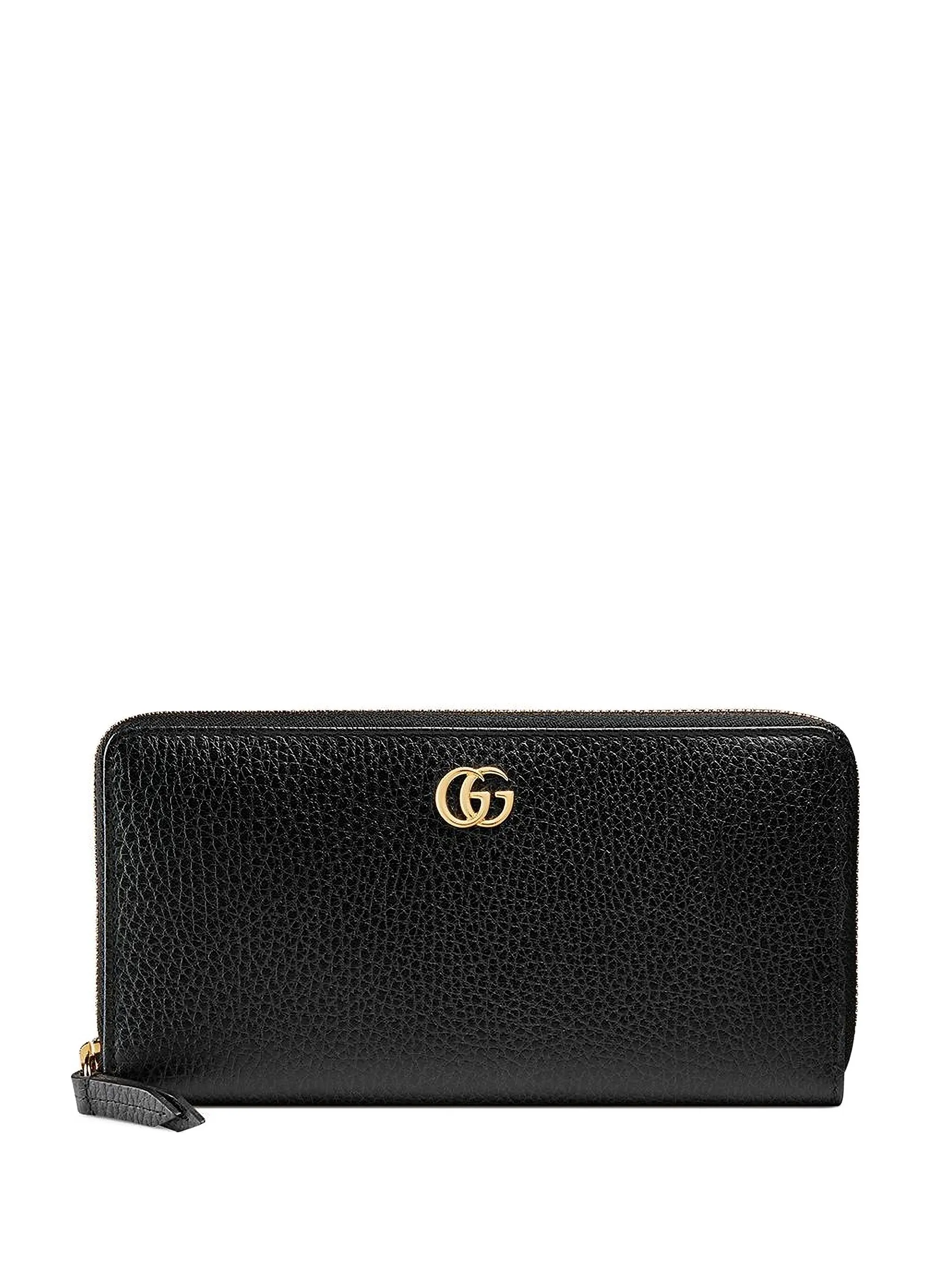 

Кошелек GG Marmont с круговой молнией Gucci, черный