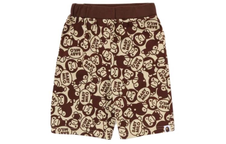 Детские комбинезоны/ползунки A Bathing Ape, коричневый — фото 4