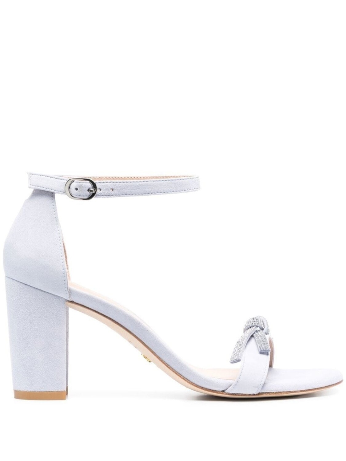 

Stuart Weitzman босоножки NearlyNude SW Bow 85, фиолетовый