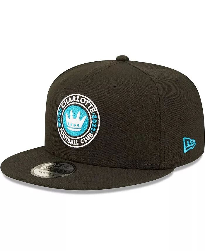 

Мужская черная бейсболка Charlotte FC Basic 9FIFTY Snapback New Era