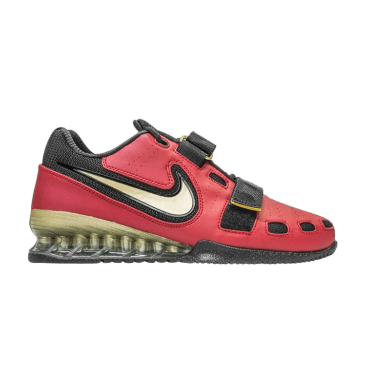 

Кроссовки Romaleos 2 'Varsity Red Metallic Gold', красный