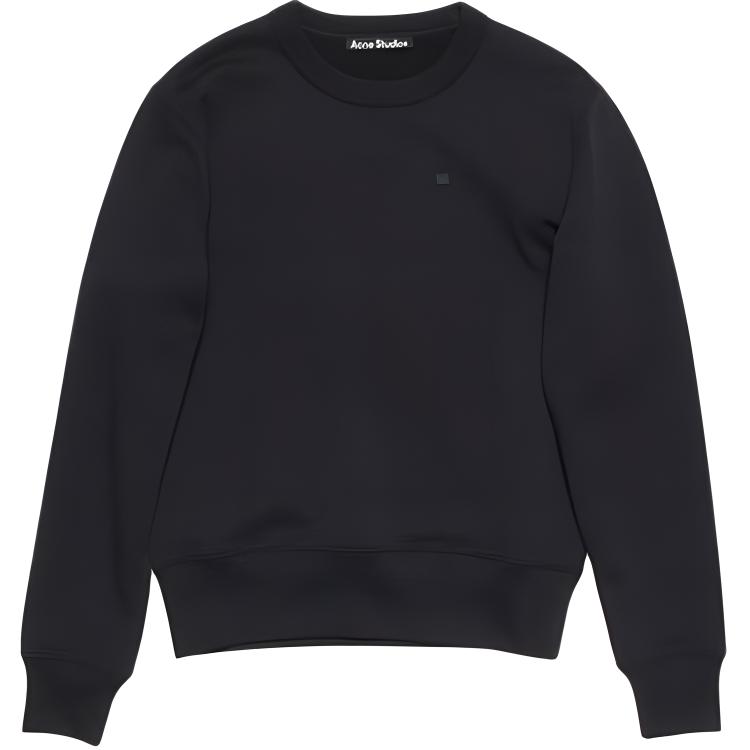

Свитшот с нашивкой-логотипом Acne Studios, черный