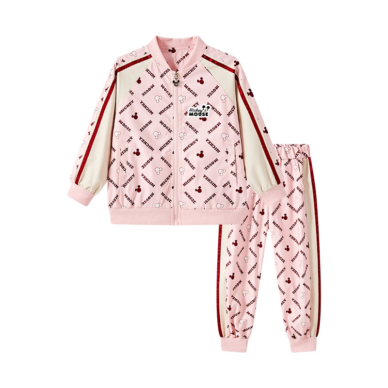 

Повседневная спортивная одежда серии Mickey для детей 3-7 лет Disney, красный