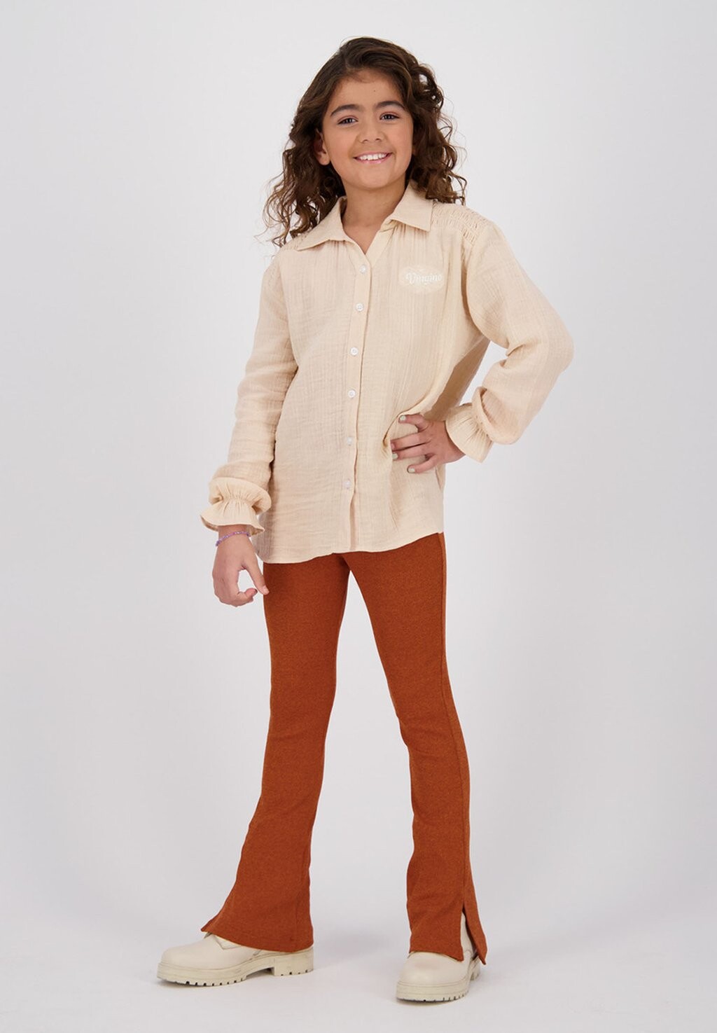 

Брюки Sara Vingino, цвет toffee brown
