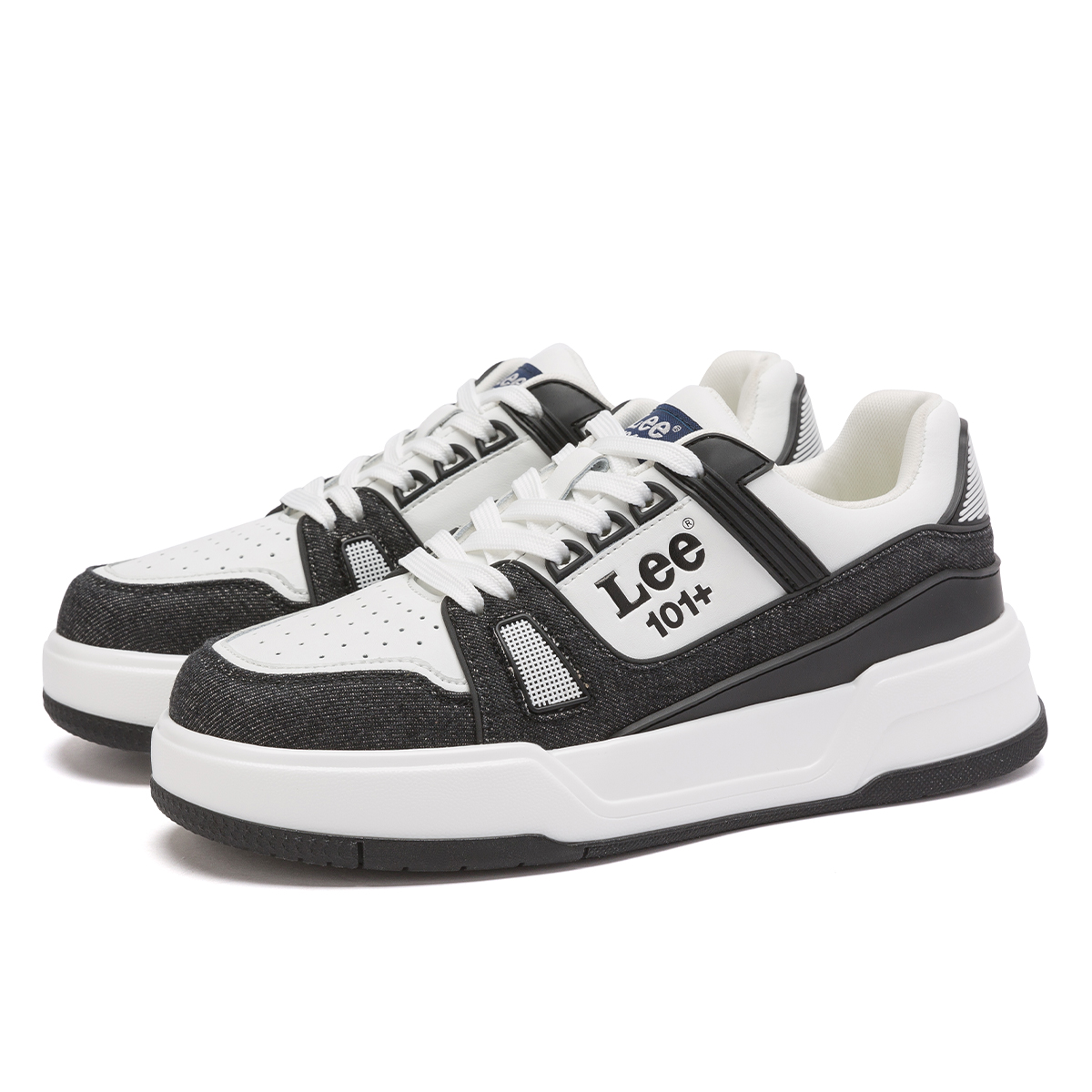 Puffy Shoes дышащие высота увеличение Low top скейтборд обувь мужские Lee, medium синий — фото 4