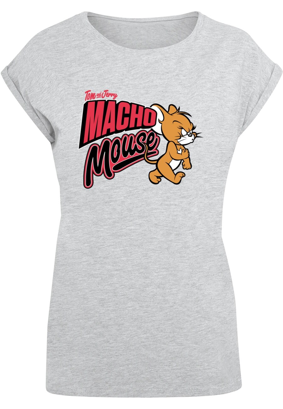 

Рубашка ABSOLUTE CULT Tom And Jerry - Macho Mouse, серый