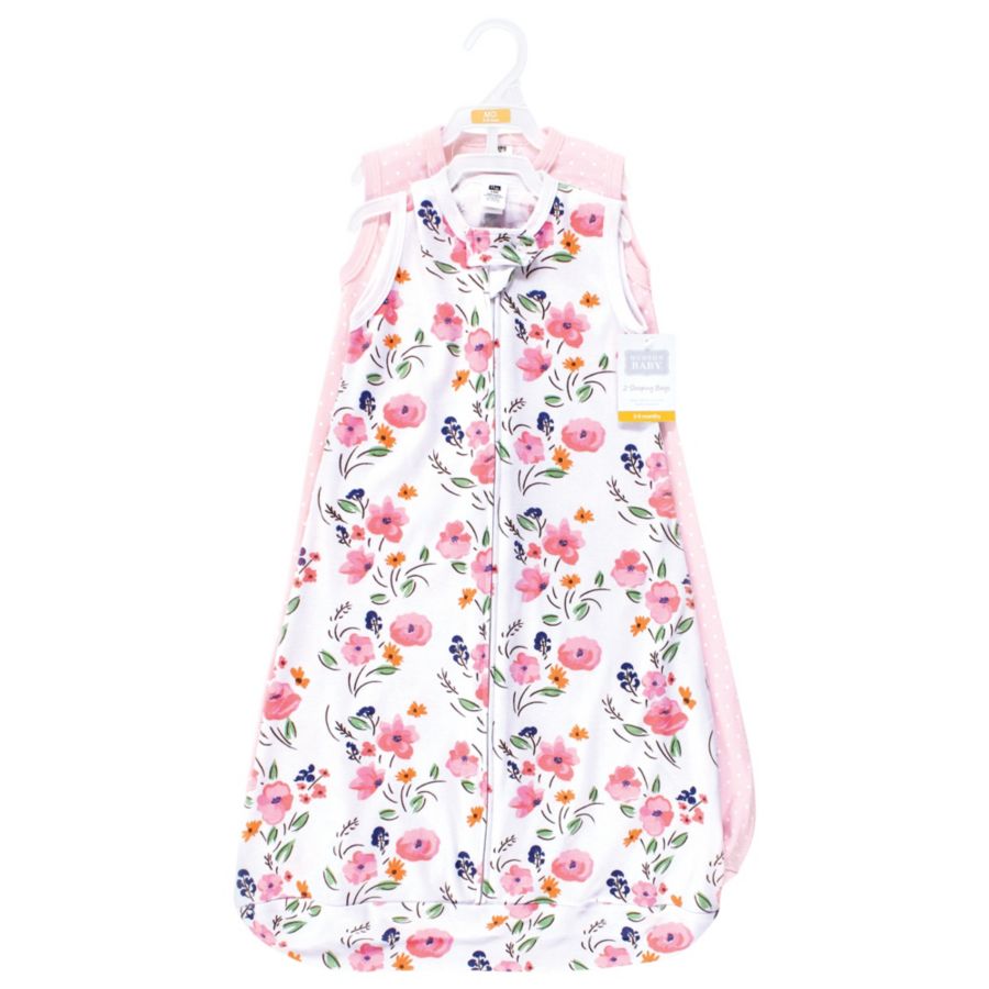 Хлопковая блузка с длинными рукавами - решение для сна Hudson Baby, Floral bouquet sleeveless — фото 2