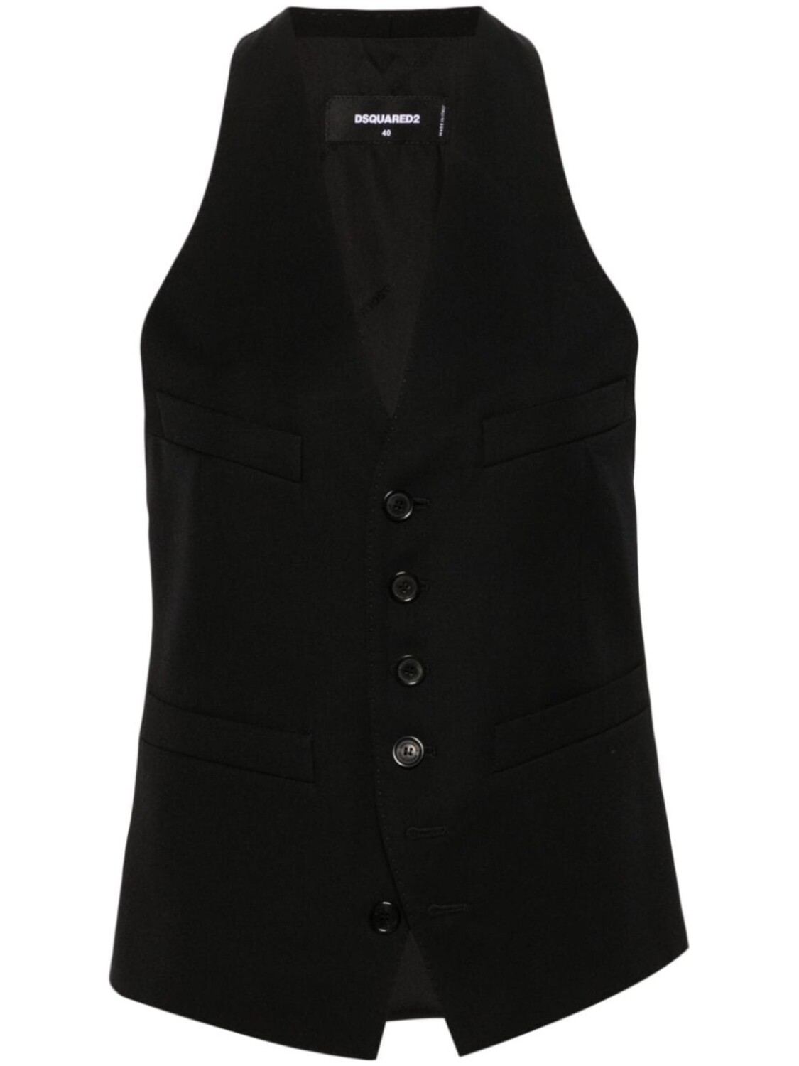 

Dsquared2 жилет DSQUARED2 Classic Dean со спиной-борцовкой, черный
