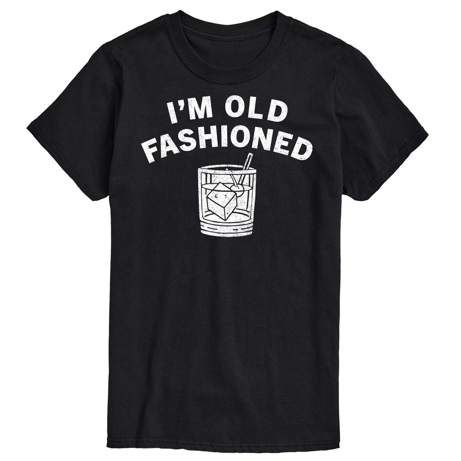 

Футболка Big & Tall Im Old Fashioned с рисунком License