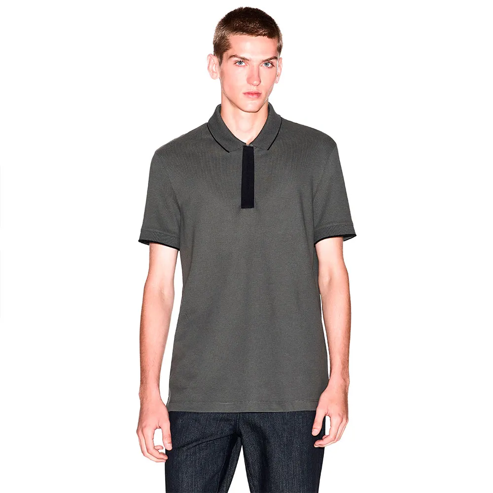 

Поло с коротким рукавом Armani Exchange XM001285_AF10366, серый