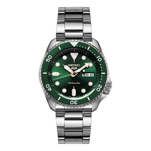 

Часы SEIKO Leisure Waterproof Automatic Water Ghost Sports Machinery For Men Green, зеленый