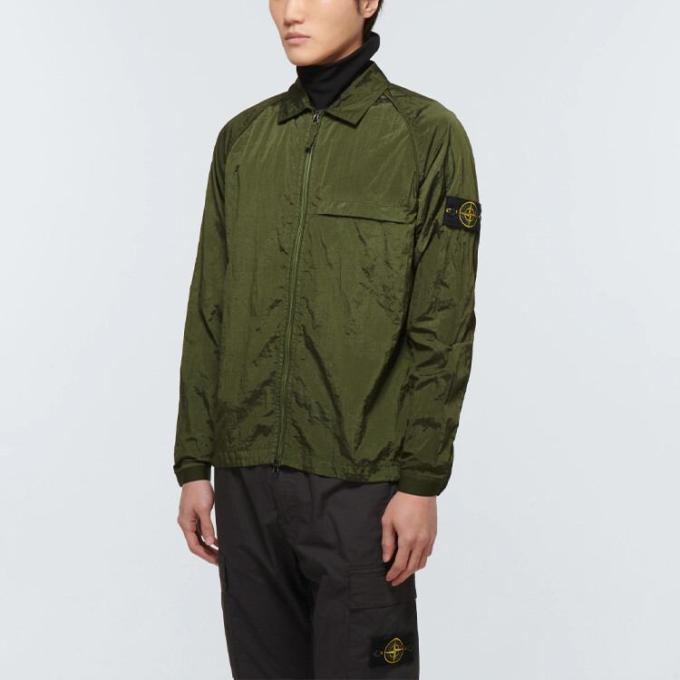 Куртка мужская Stone Island, хаки — фото 3