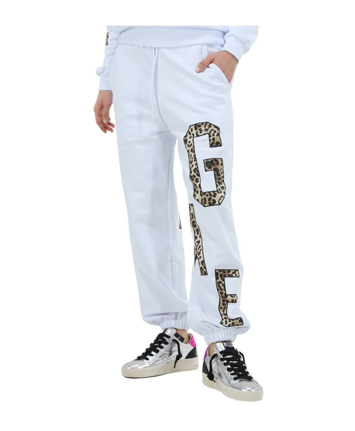 

Белые спортивные штаны с логотипом для женщин Gaã«Lle Paris, белый