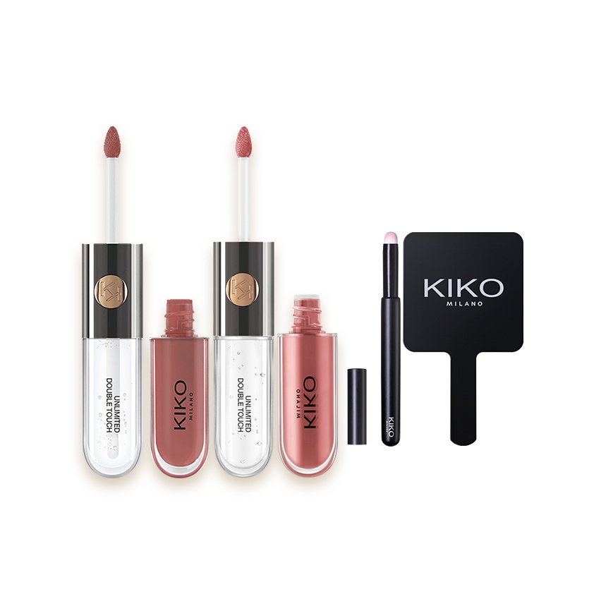 

Классическая жидкая помада набор для макияжа легко растушевывается глянцевая помада с стойким покрытием KIKO