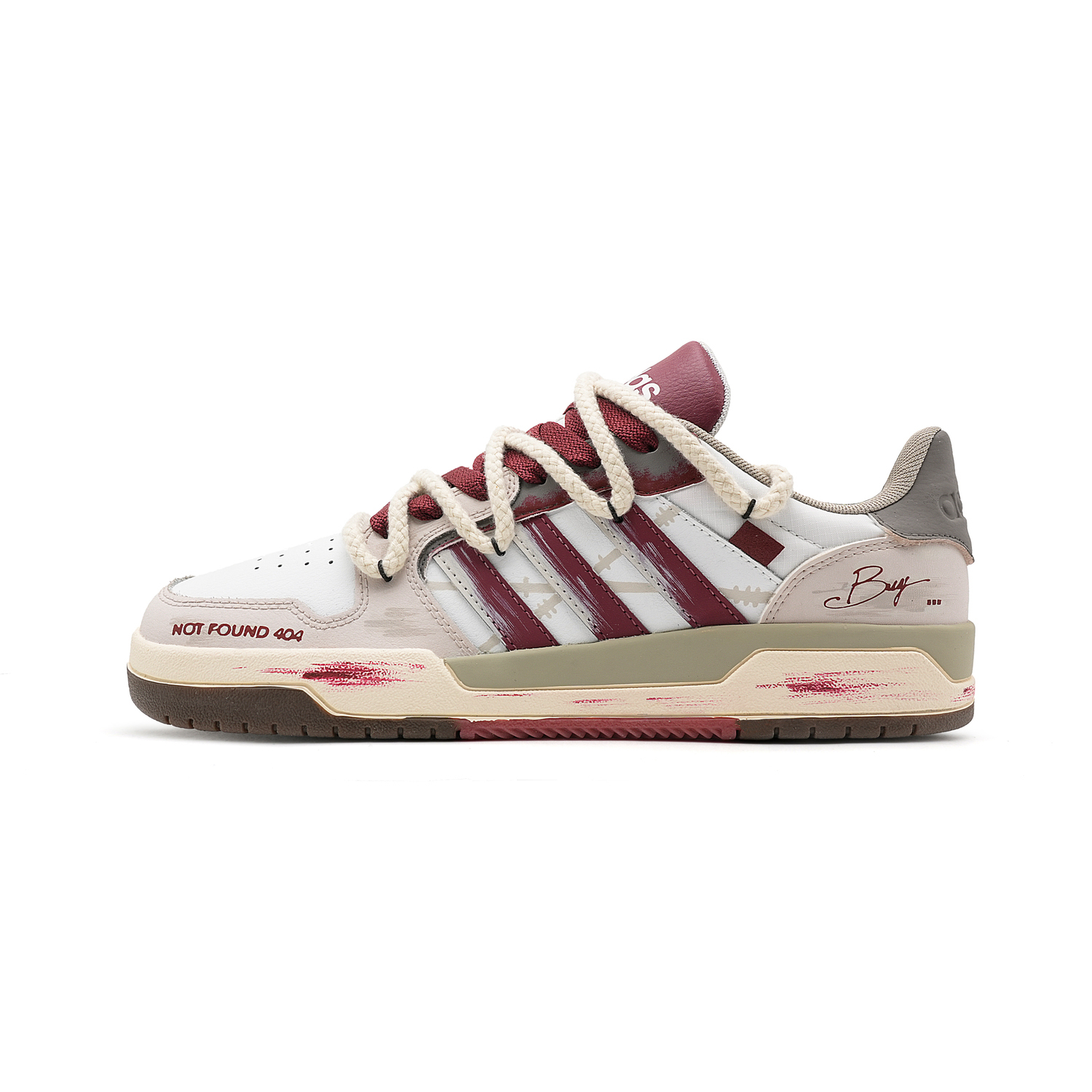 

Adidas Neo Износостойкие низкие скейтбордные кроссовки Entrap, унисекс, красно-коричневый
