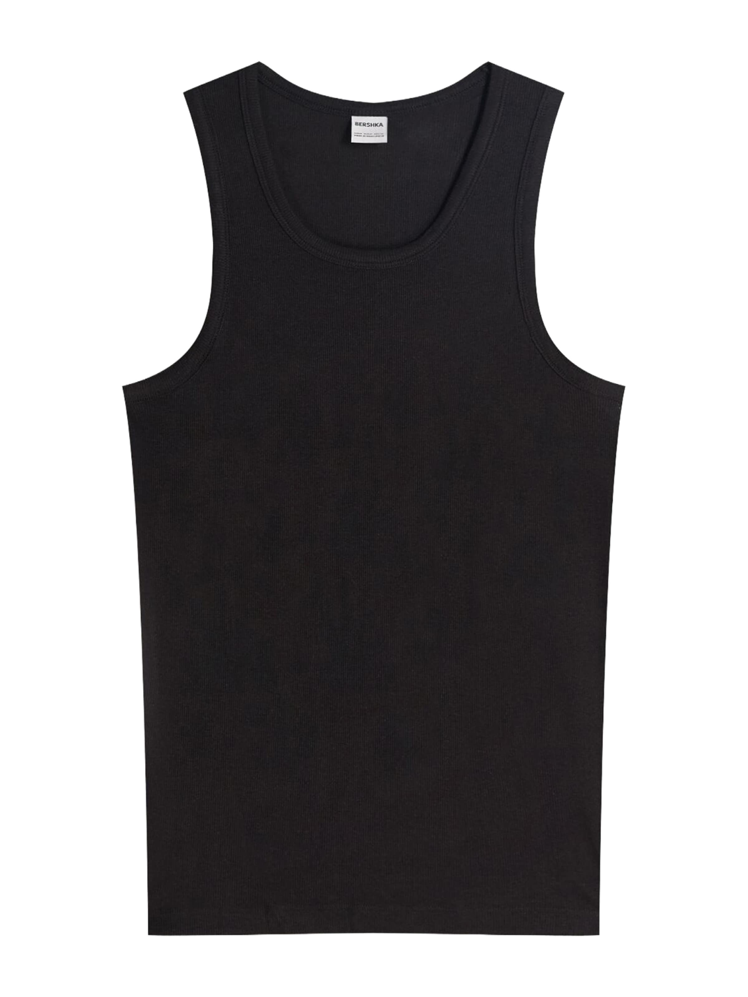 

Bershka Футболка в черном цвете