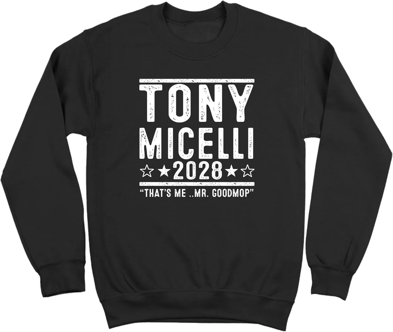 

Donkey Tees TONY MICELLI 2028 - Юмор сериал 80-х комедия XS-6X - Свитшот