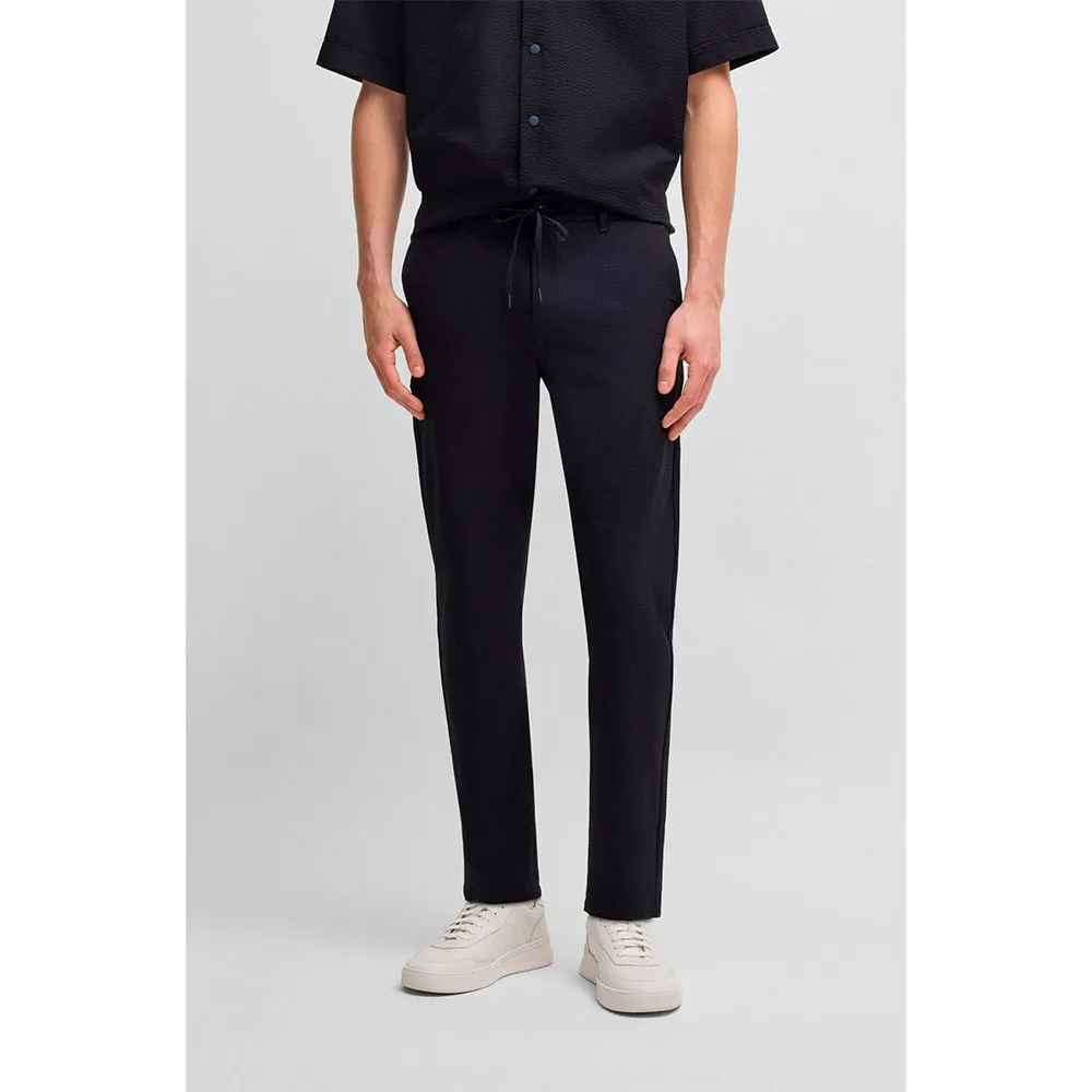 

Брюки чинос BOSS Tapered DS 1 10270495, синий