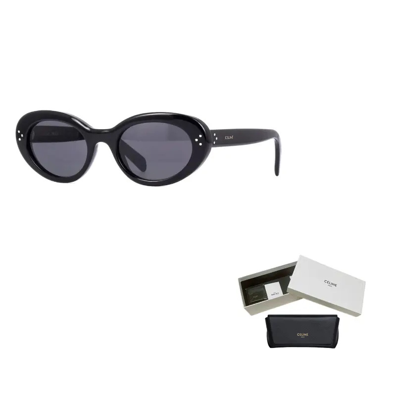 

CELINE Солнцезащитные очки овальной формы Eyewear Oval Frame, Black