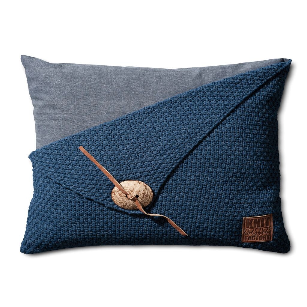 

Подушка Knit Factory Barley - Джинсы - 60x40 см