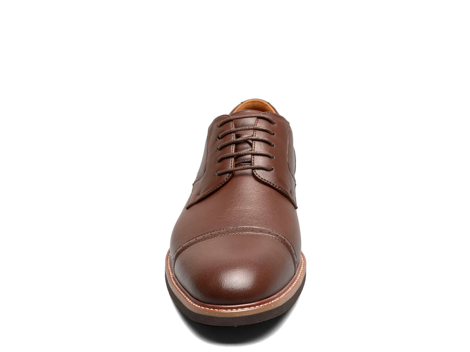 Оксфорды Stacy Adams Vogel Cap Toe Oxford, темно-коричневый — фото 2