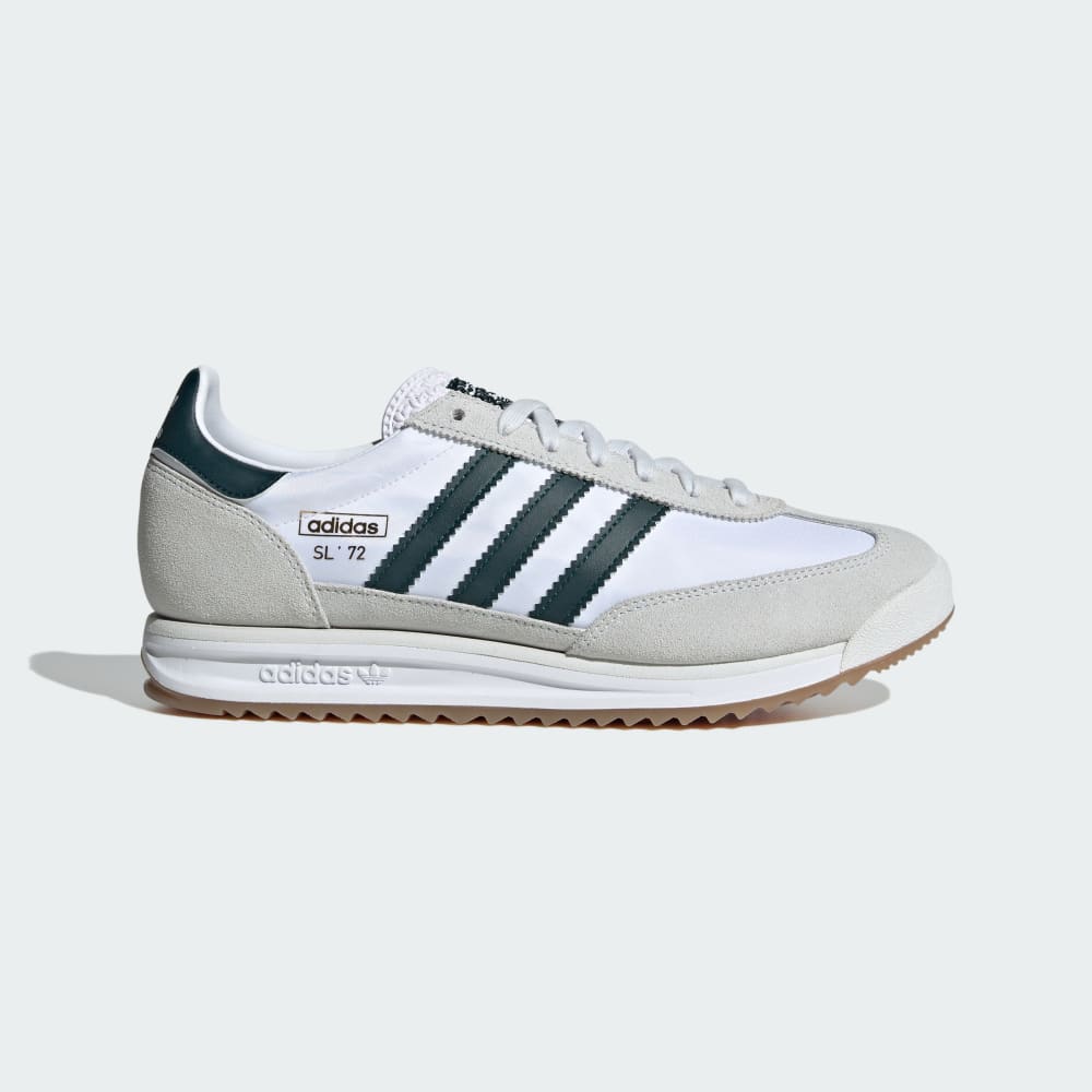 

Кроссовки Adidas SL 72 RS Shoes, цвет Cloud White/Aurora Ivy/Crystal White