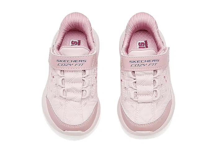 Кроссовки с цветочным принтом Hands Free Slip-Ins-Comfy Sprints SKECHERS KIDS, Rose — фото 3