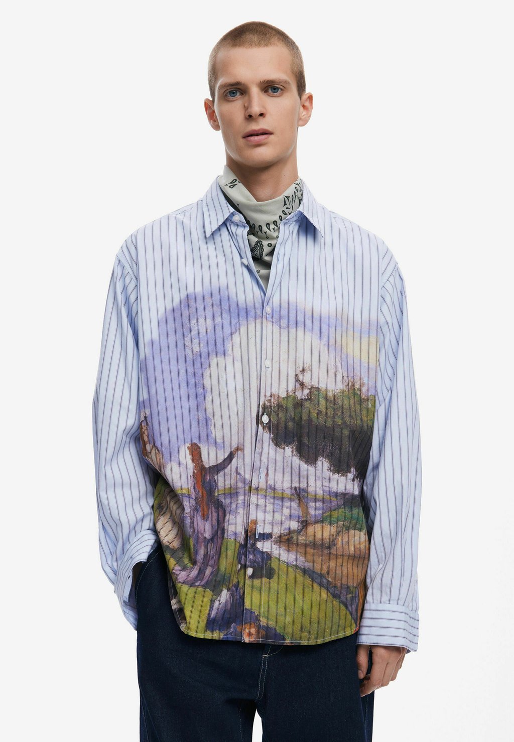

Рубашка Desigual, синий
