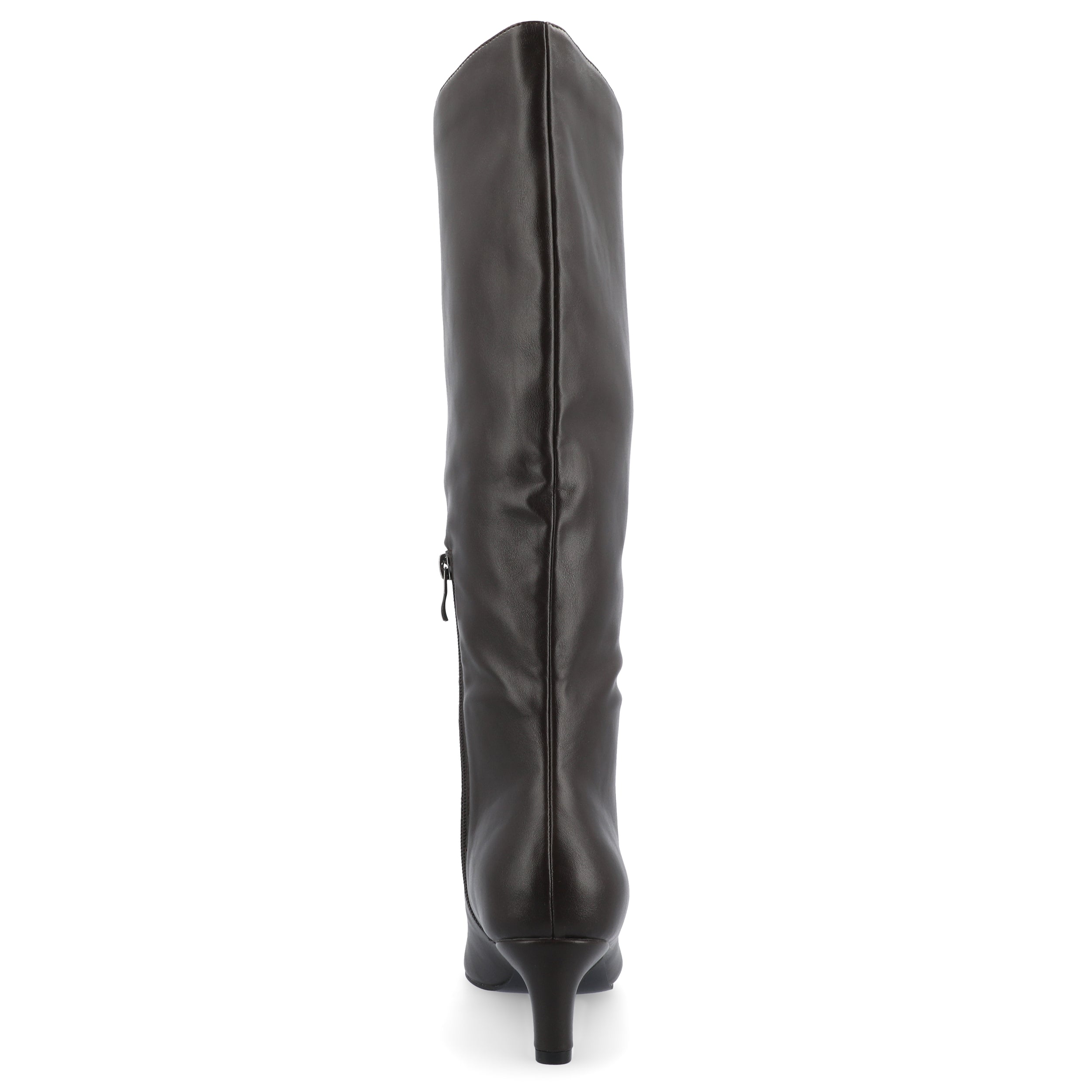Женские сапоги Tru Comfort Foam Tullip Wide для широких голеней из коллекции Journee, коричневый — фото 3