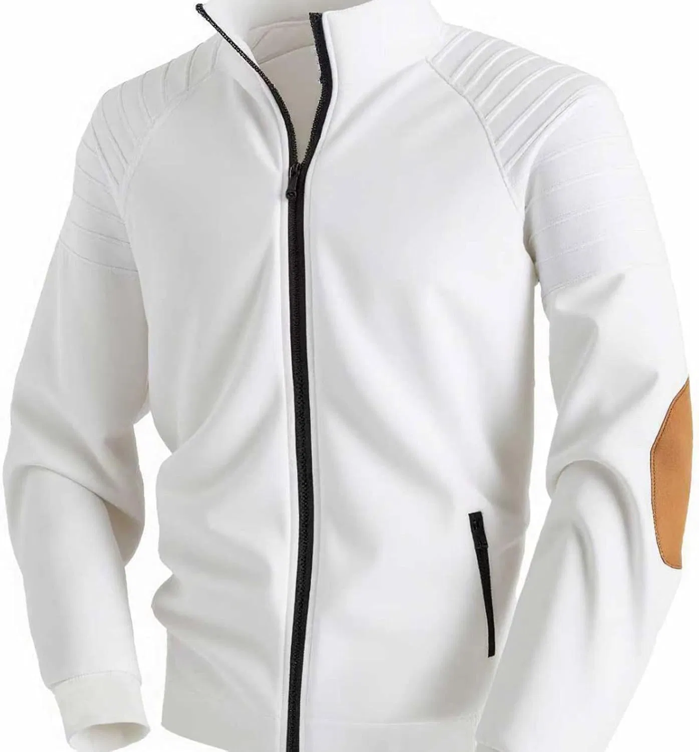 Куртка спортивная мужская Athletic Jacket, белый — фото 2