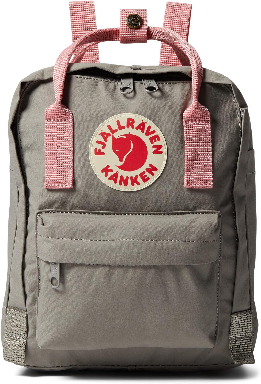 

Рюкзак Kanken Mini Fjällräven, цвет Fog/Pink