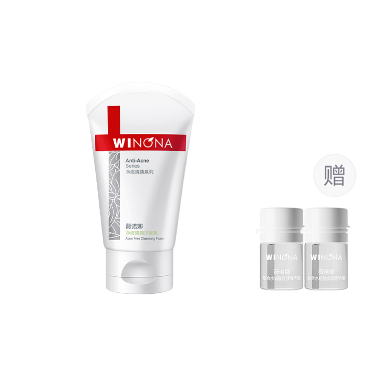 

Линейка очищающих средств для борьбы с акне и осветления кожи Unisex Winona