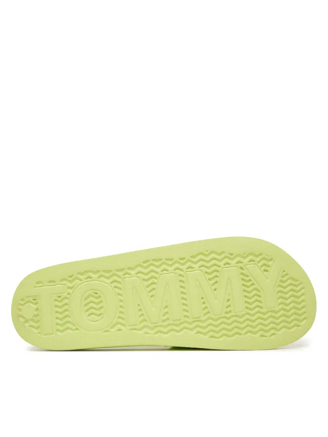 Мюли Tommy Jeans Pool Slide Ess EM0EM01191 желтые — фото 4