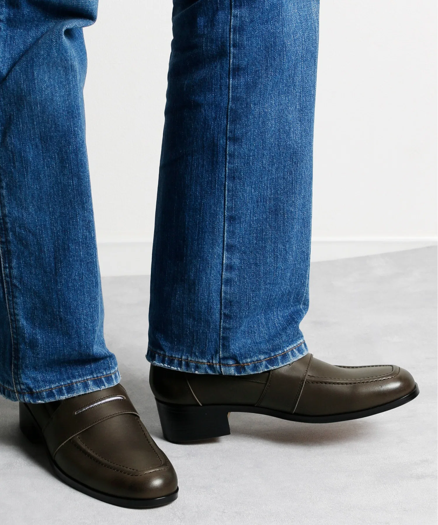 Мужские лоферы PADRONE BL LOAFERS — фото 4