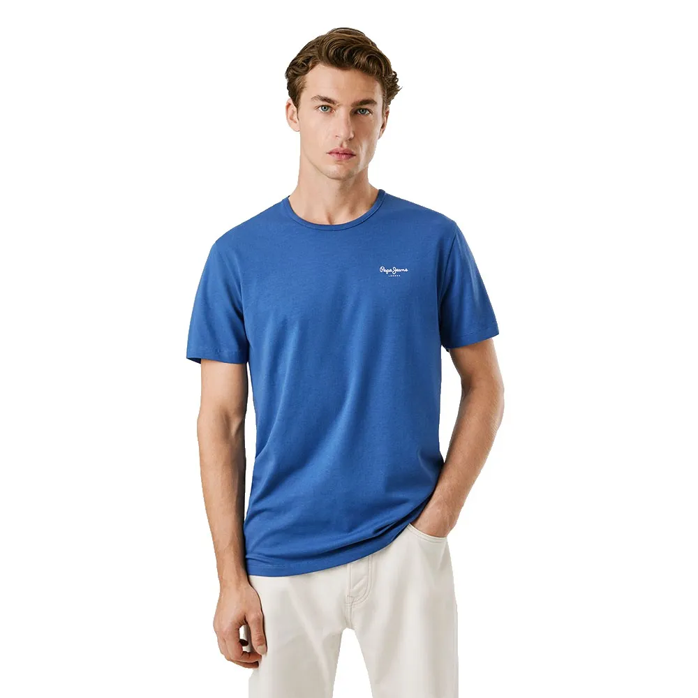

Футболка с коротким рукавом Pepe Jeans Original Basic 3N, синий