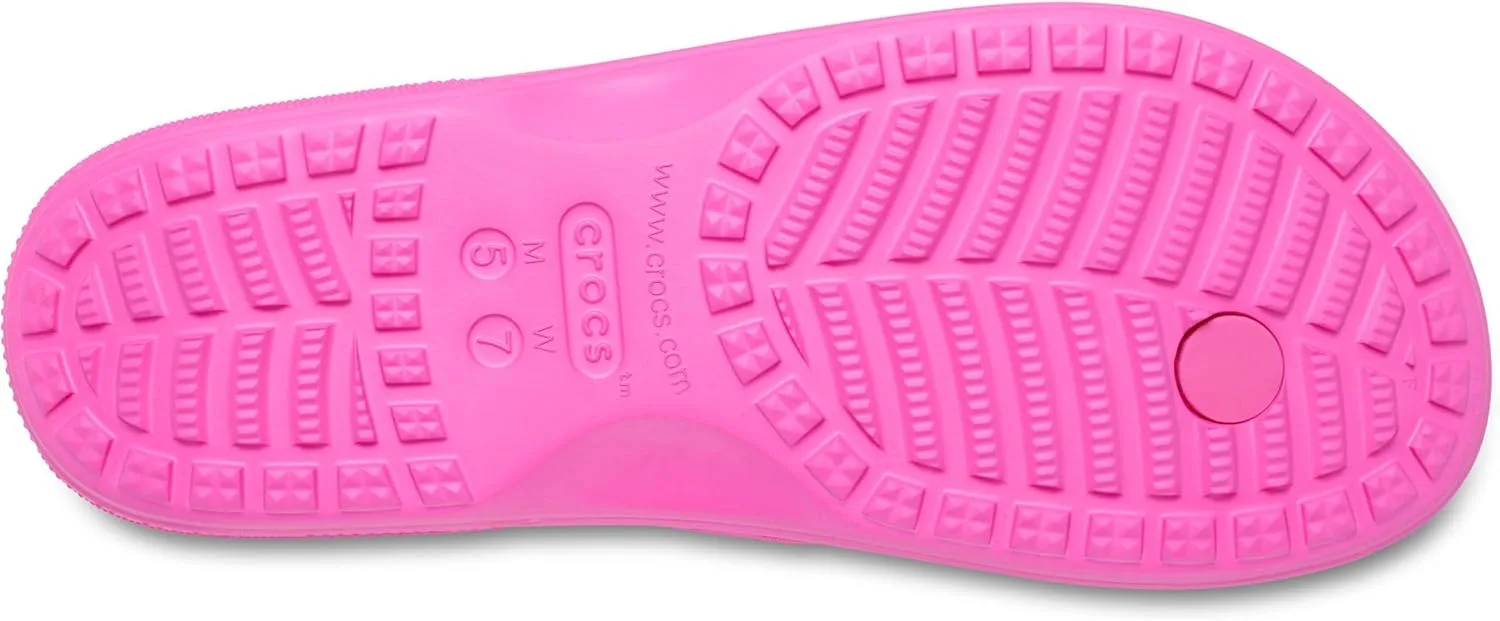 Сандалии Crocs унисекс Via Flip, розовый — фото 3