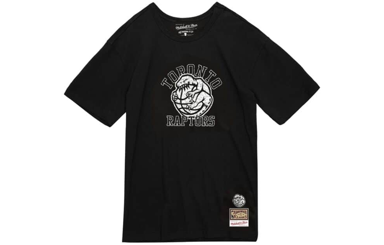

Футболка унисекс черная Mitchell Ness