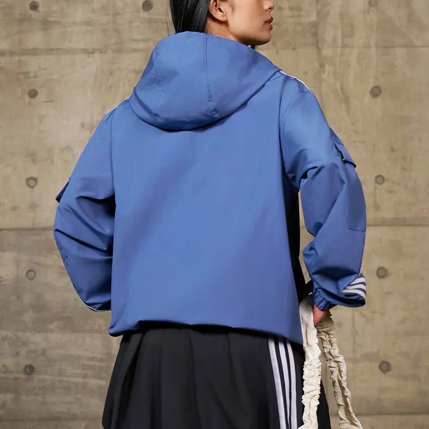 Adidas Originals Куртка Stag Track унисекс темно-синяя, Dark Blue — фото 4