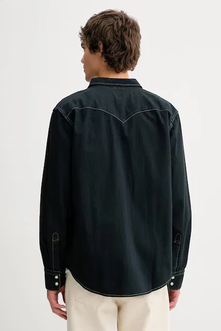 Рубашка джинсовая Barstow Western Standard Levi's, черный — фото 3