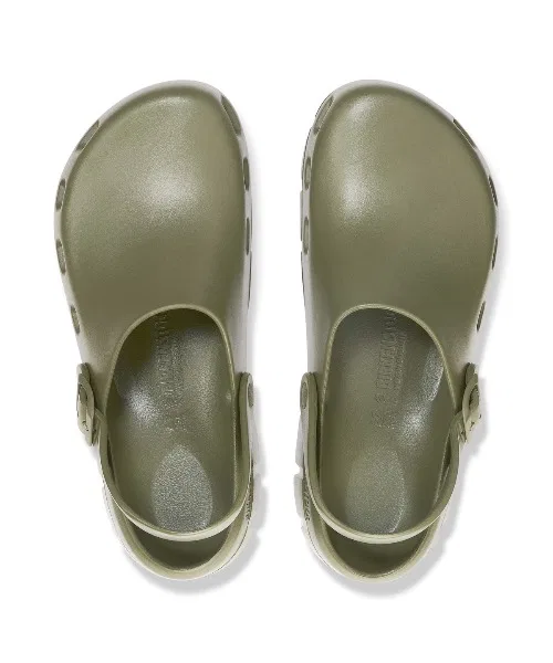 Унисекс сандалии Birkenstock Birki Flow EVA хаки — фото 2